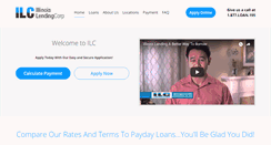 Desktop Screenshot of illinoislending.com