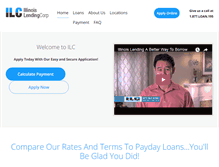 Tablet Screenshot of illinoislending.com